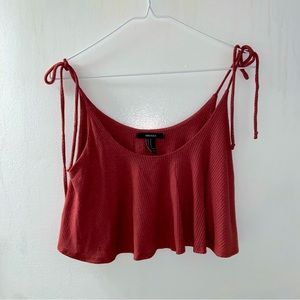 FOREVER 21 FLOUNCE TOP